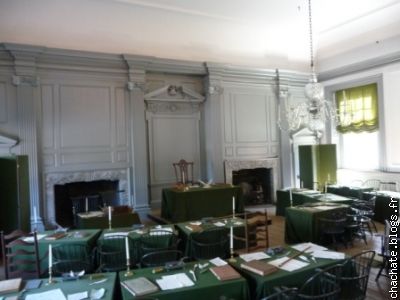 Inside the Independance Hall